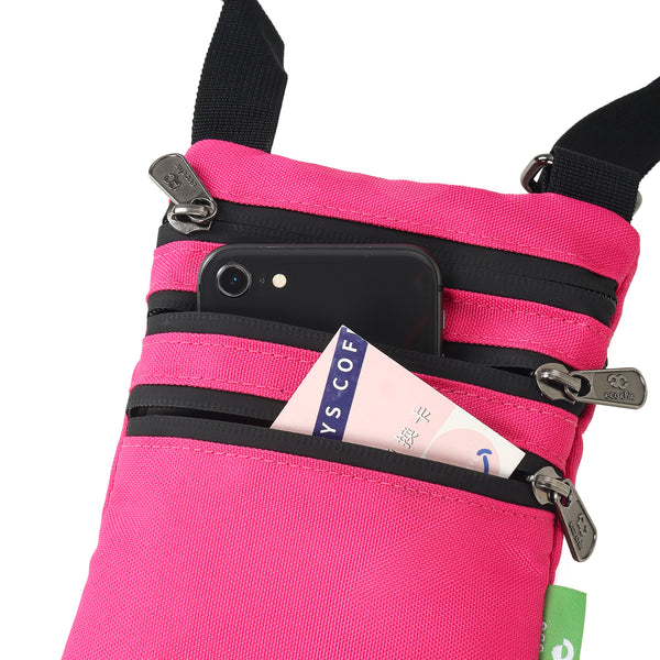 Fuchsia Rambler Crossbody Phone Bag