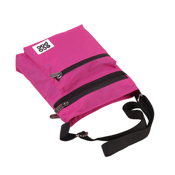 Fuchsia Rambler Messenger Bag