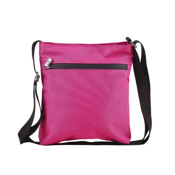 Fuchsia Rambler Messenger Bag
