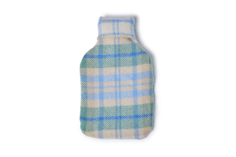 Cottage Blue Pure Wool Hot Water Bottle