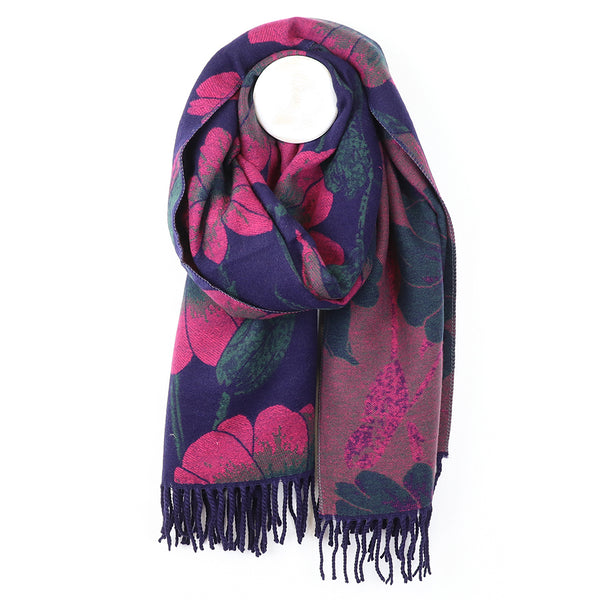 Dusky Floral Wrap