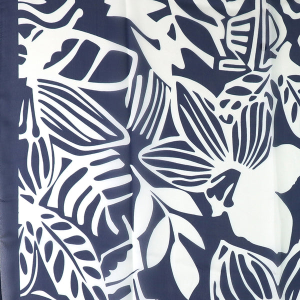 Midnight Leaf Scarf