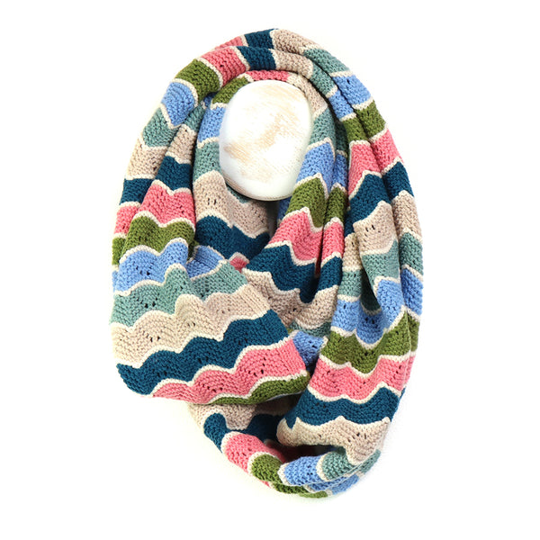 Seafoam Mix Scallop Snood