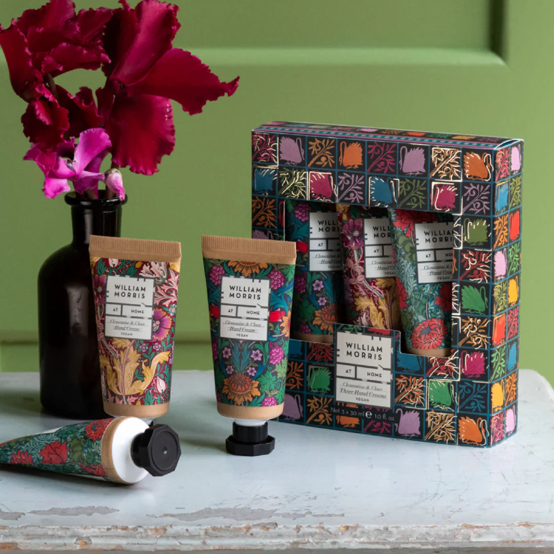 William Morris パーティーセット William Morris Hand Creams (3x30ml) – WI Shop