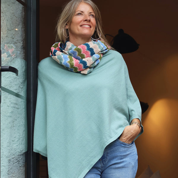 Seafoam Mix Scallop Snood