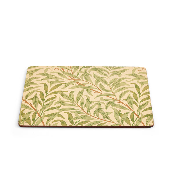 Morris & Co. Willow Bough Green Placemats, Set of 6