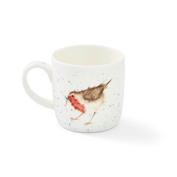 Fine Bone China Robin Mug