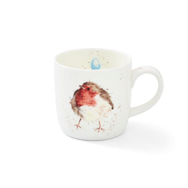 Fine Bone China Robin Mug