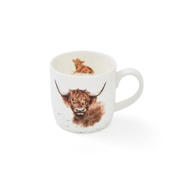 Fine Bone China Highland Cow Mug
