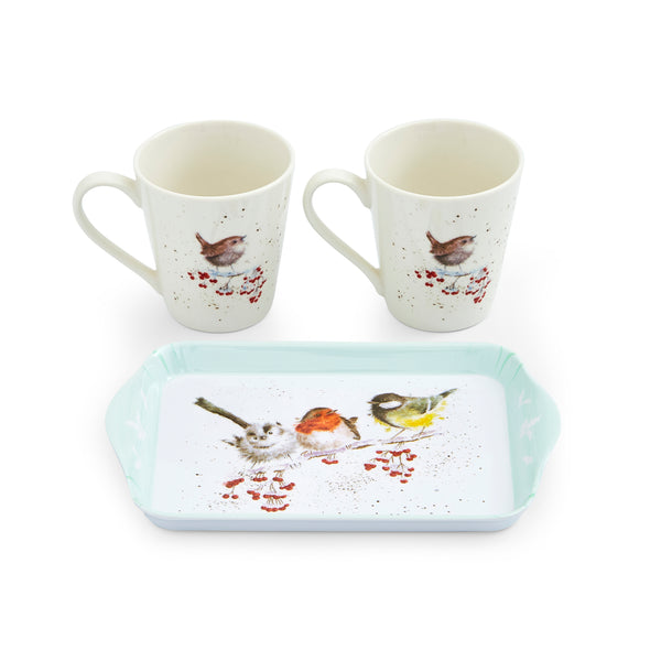One Snowy Day Mug & Tray Set