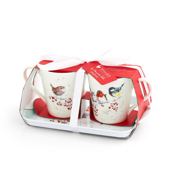 One Snowy Day Mug & Tray Set