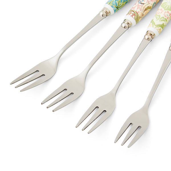 Morris & Co. Pastry Forks, Set of 4