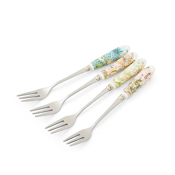 Morris & Co. Pastry Forks, Set of 4
