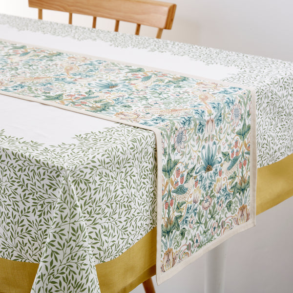Morris & Co. Strawberry Thief Table Runner