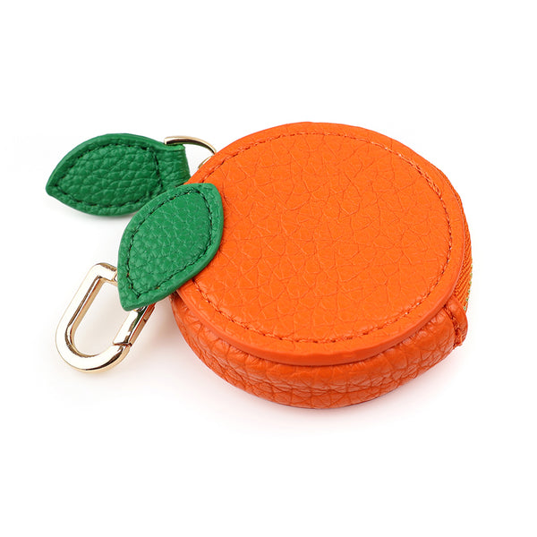 Orange Clip Purse