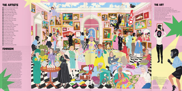 Great Feminist Art Party 1000 Piece Jigsaw