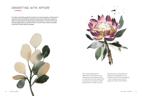 Painting Calm: Connect To Nature Through The Art of Watercolour