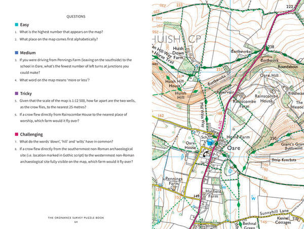 Ordnance Survey Puzzle Book