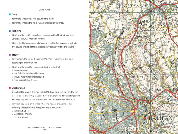 Ordnance Survey Puzzle Book