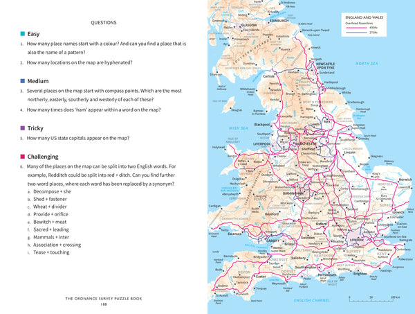 Ordnance Survey Puzzle Book