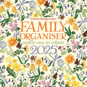 Emma Bridgewater Wildflowers Week-to-View Planner Wall Calendar 2025