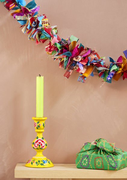 Recycled Sari Garland