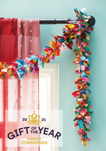 Recycled Sari Garland