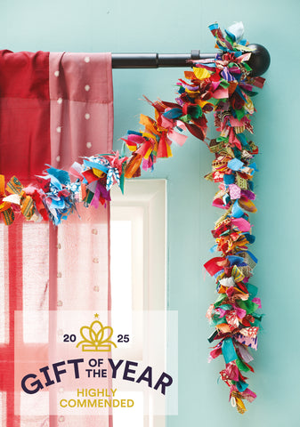 Recycled Sari Garland
