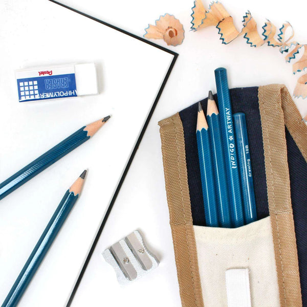 Canvas Pencil Wallet