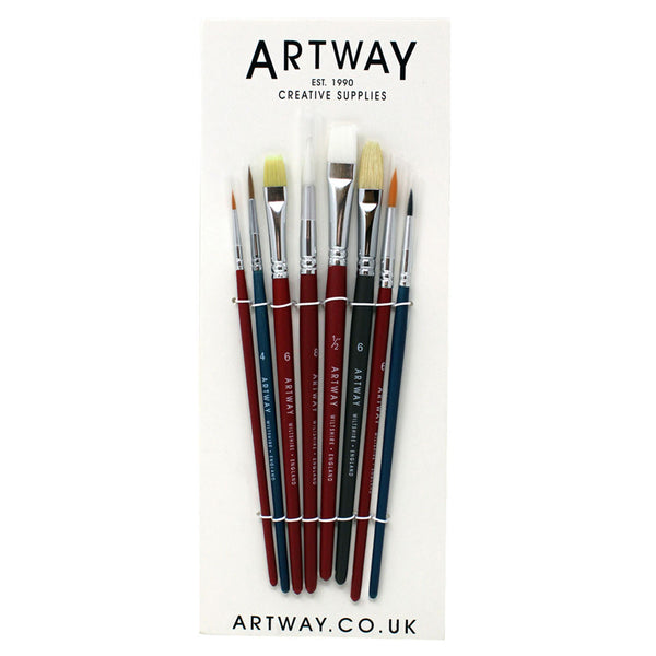 Premium 8-Piece Brush Set