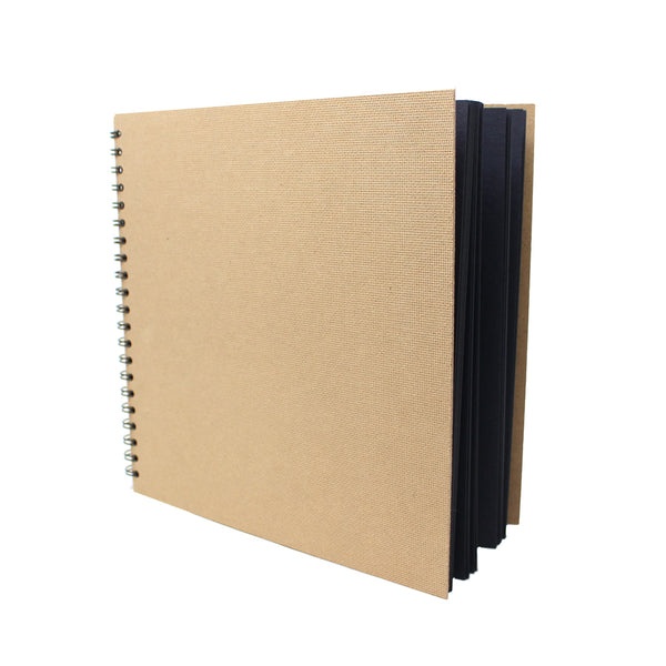 ENVIRO Black Card Square Scrapbook