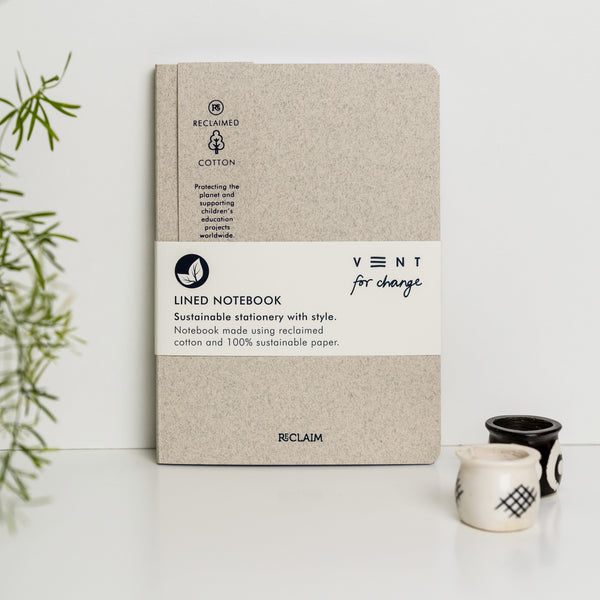 A6 Notebook Pearl Cotton – Reclaim