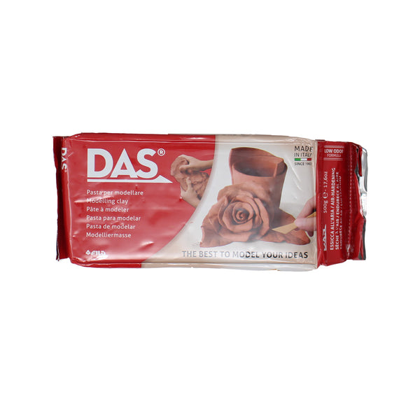 DAS Air Drying Clay 500g Terracotta