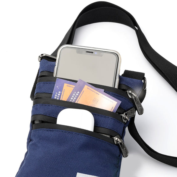Navy Rambler Crossbody Phone Bag