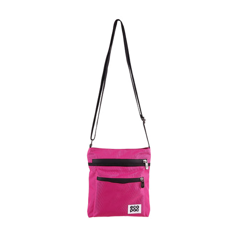 Fuchsia Rambler Messenger Bag