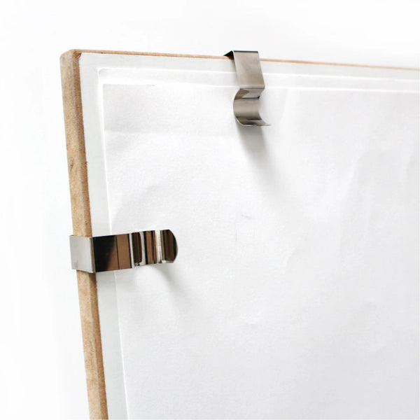 Flexible Metal Drawing Board Clips (Set of 4)