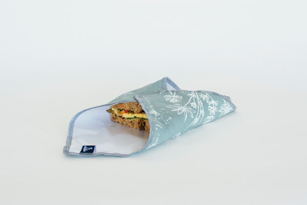 Duck Egg Blue Reusable Sandwich Wrap
