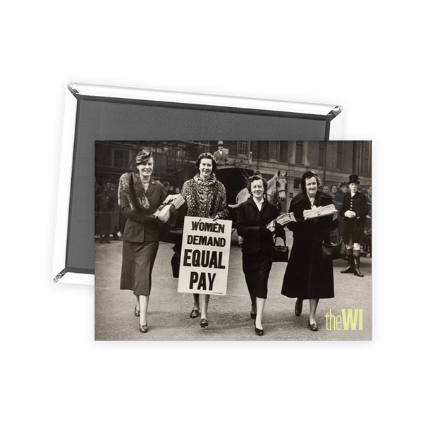 Women Demand Equal Pay - Magnet