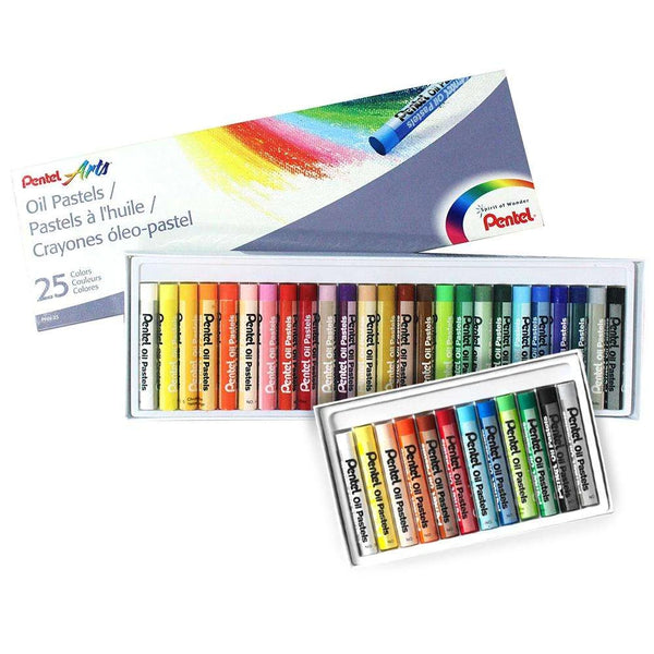 Pentel Oil Pastels Set of 25
