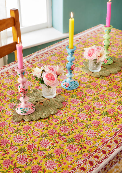 Indian Summer Cotton Tablecloth