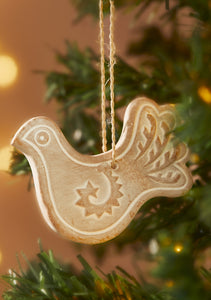 Terracotta Dove Decoration