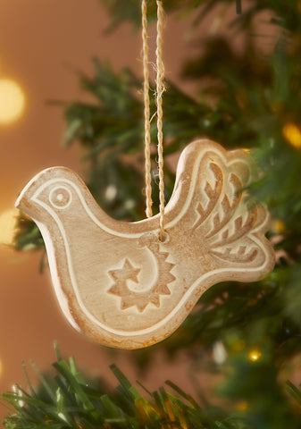 Terracotta Dove Decoration