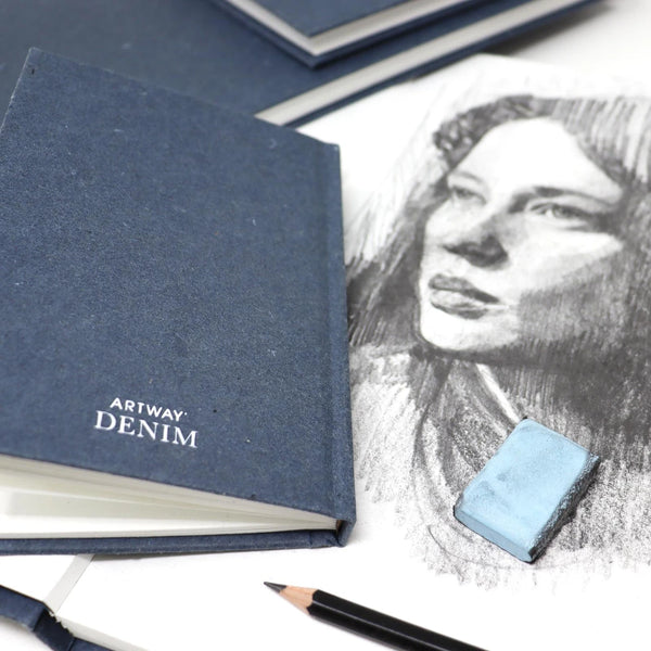 A3 Denim Sketchbook