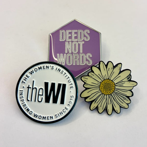 Daisy Pin Badge