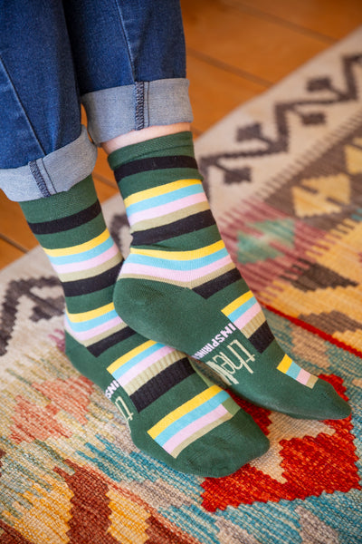 WI Night Stripe Socks