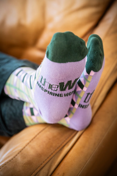WI Heritage Mosaic Socks